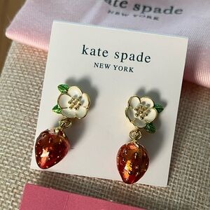 Kate Spade Strawberry Earrings